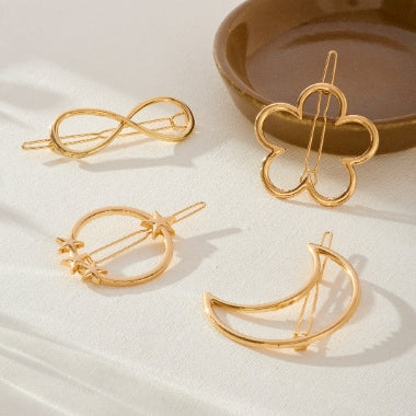 4 Metal Pin Set