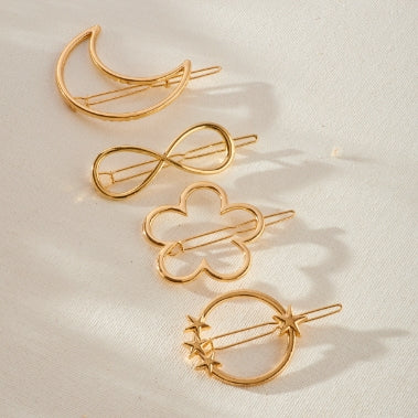 4 Metal Pin Set