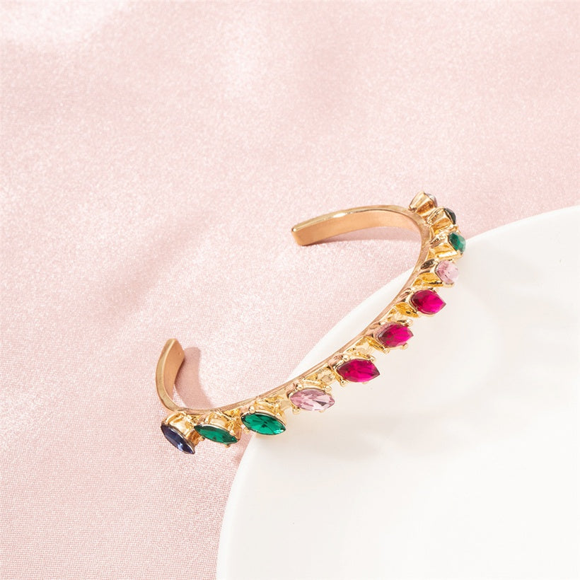 Multicolored Stone Bangle