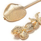 Golden Shell hairpin