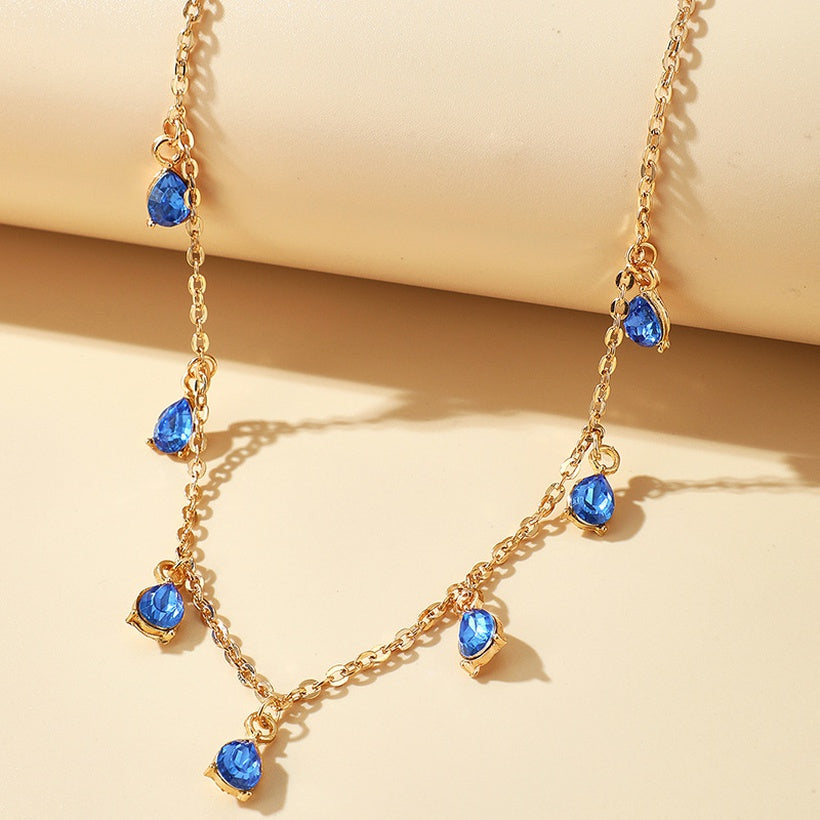 Blue Drops Necklace