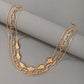 Shell Multilayered Chain Necklace