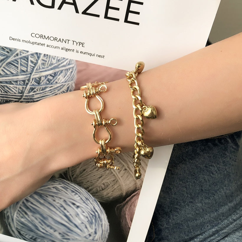 Heart Bracelet Pair