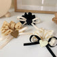 Brown Retro Heart Bow Knot