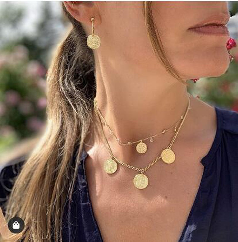 Elegant Coin Necklace