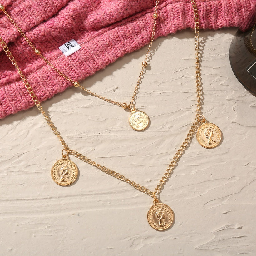 Elegant Coin Necklace