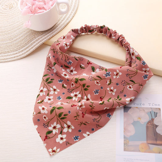 Pink Floral Headband