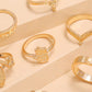 Golden Set Ring