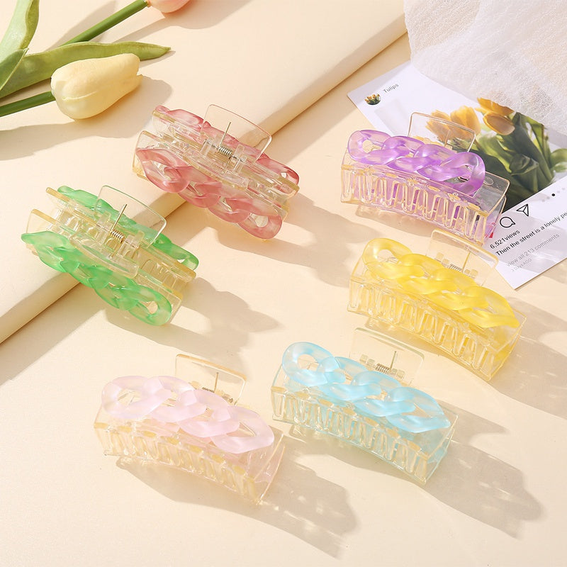 Pink Chain Clip