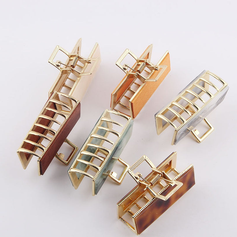 Brown Elegant Hairpin