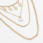 Butterfly Baby Multilayered Necklace