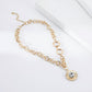 Designer Chain Stone Coin