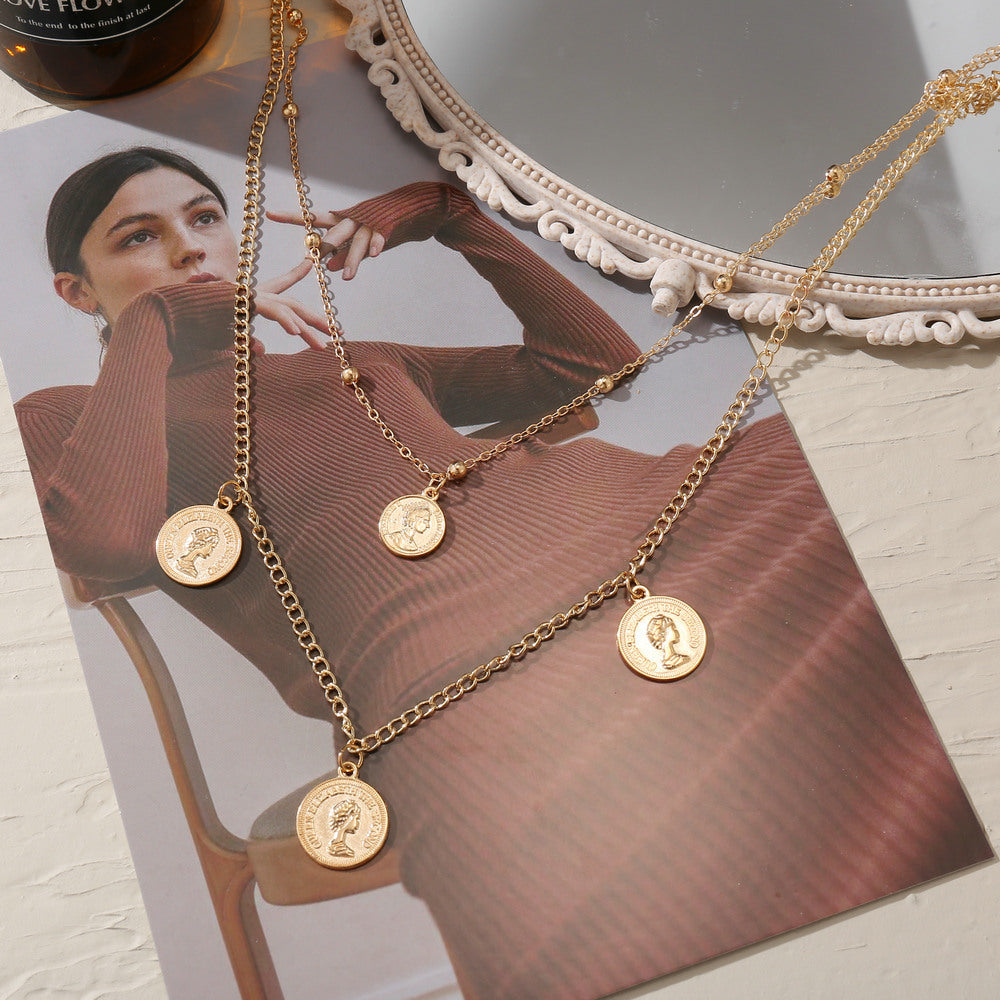 Elegant Coin Necklace