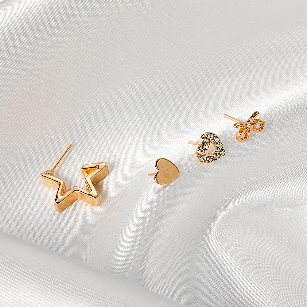 4 Piece Earrings