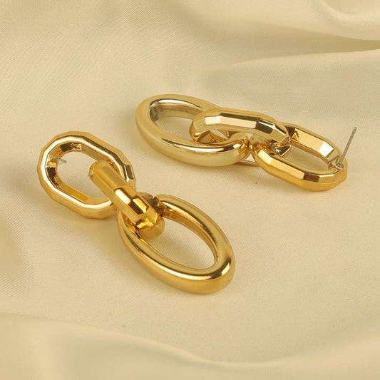 Designer Oval Earrings