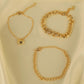 Golden Elegant Bracelet Set