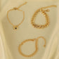 Golden Elegant Bracelet Set
